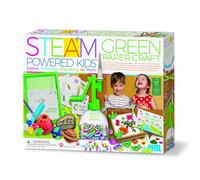 4M Industrial Development – Kit STEAM Green Paper Craft – Atelier papier écologique multicolore 5+