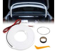 4M Ceinture Lumineuse LED de Coffre, Bande Lumineuse d’Ambiance de Coffre | Pour Éclairage de Accessoires Automobile, Utilizzato per Éclairage Intérieur de Voiture, Interrupteur automatique(Blanc)