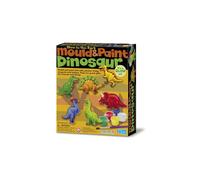 4m Crea Crafts Set Plaster Casting And Painting - Glow Dinosaurs (En Anglais)
