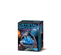 4M – Kit de culture de cristaux Crystal Imaginations – Pour enfants dès 10 ans – Bleu