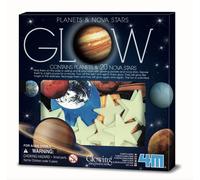 4M Étoiles Supernova Et Planètes Dans Boîte Décoration Fluorescente 20 Pcs 4M