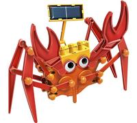 4M Green Science 403448 Kit de Crabe Rampant Hybride à énergie Solaire pour Enfants à partir de 5 Ans Multicolore