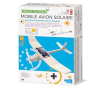 Graine créative Kit 4M Mobile Avion Solaire – Expérience – Multicolore G