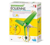 4M Industrial Development – Kit Éolienne à construire soi-même – Green Science – Multicolore
