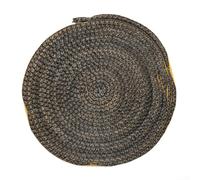 4M Joint d'étanchéité en coton pour porte de four en verre, 10 x 2 mm, conçu pour remplacer les vitres de cheminée et sceller les joints d'expansion et les tuyaux