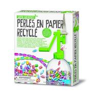 4M Kidz Lab Green Creativity Collier de perles en papier recyclé