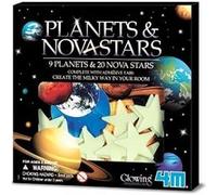 4M Kidz Labs – Le système solaire – 20 étoiles phosphorescentes