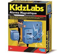 4M KidzLabs Alarme magnétique à Construire - Kit Alarme de Porte Enfant - Jeu Scientifique et électronique dès 8 Ans