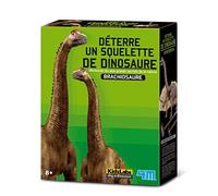 4M Kit de fouille Déterre ton dinosaure – Brachiosaure – Squelette à déterrer et assembler