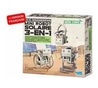 4M Kidzlabs la science verte mini-robot 3 en 1 24 cm 24 feuilles Grijs G