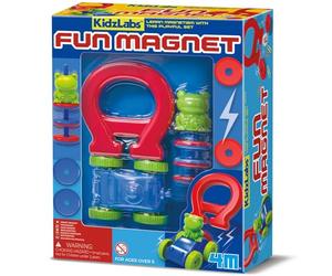 4M KidzLabs Science Magnétique Drôle | Jeu Éducatif STEM | Expériences magnétiques pour Enfants 5+ | Laboratoire magnétique Amusant avec Accessoires Inclus