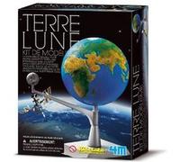 4M – Kit scientifique Terre et Lune à construire lumineux multicolore