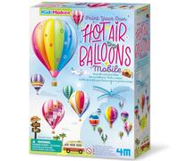 4M Kit d'art et d'artisanat pour compléter la décoration de la chambre de montgolfières, garçons et filles à partir de 5 ans