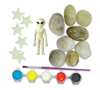 4m Kit De Coloriage Kidzmaker/glow In The Dark/space Rock Painting