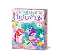 4M , Mould and Paint , 3D Unicorns , Mould, Paint and Design 3D Magical Unicorns , Kids Age 3+