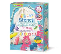 4M - Sac à dos pour impressions au pochoir | KidzMaker | Empreintes faciles & parfaites | Sac à dos de 36 cm avec cordon de serrage inclus | Plaisir d'apprentissage créatif | 68742