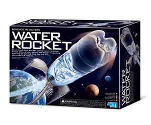 4M Science in Action: Fusee A Eau, Faites Une fusée à l'aide d'une Bouteille, Eau et Une Pompe, boîte 29x22x6cm,14+