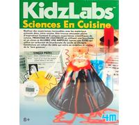 4M – Kit Sciences en cuisine – 6 expériences – Intérieur – Noir