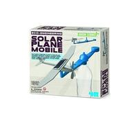 4M Kit de fabrication Green Science – Avion solaire mobile – Argenté