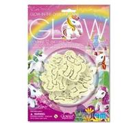 4M stickers muraux licorne brille dans le noir 12 pièces Noir G