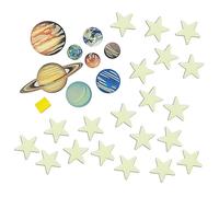 4M Kidz Labs – Le système solaire – 20 étoiles phosphorescentes