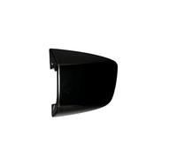 4M1837879 Garniture de poignée de porte extérieure avant gauche ou droite compatible avec Audi Q7 2015-2025 LHD Bouchon de cylindre de serrure de voiture 1 pièce (capuchon de porte gauche noir)