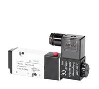 4M210-08 4M310-10 4M410-15 Solenoid Valve(5/2 Way) Control Directional Valve Side Panel Installation DC24V AC220V DC12V(4M210-08A(AC220V))