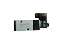 4M310-10 3/8" BSP 4M310-08 1/4" BSP 5Port 2Pos Solenoid Air Valve Single Co 12v 24v Ac 110v 220v 4V310-10-DC24V 3/8 NPT,(4M310-08,AC220V)