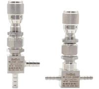 4mm 6mm 8mm 10mm 12mm Hose Barb Tail Straight Right Angle 304 Stainless Steel Micro Regulating Metering Needle Valve Water Gas(Straight,HOSE BARB_8MM)