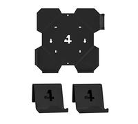 4mount Wall Mount Support mural pour Playstation 4 Slim Paquet Noir
