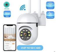 4MP extérieur Wifi caméra 2K HD sécurité PTZ IP caméra AI Auto détecter suivi bébé intérieur nuit caméra couleur Surveillance ICSee