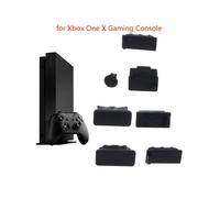 4NB100227-1 Ensemble de bouchons anti-poussière en silicone pour PS5, compatible USB, RJ45, HDMI