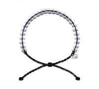 4Ocean Shark Beaded Bracelets Plastique SHARKBLACK - Unisex - Organic cotton