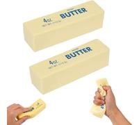 4oz Butter Squeeze Toys - Slow Rebound Cute Butter Squeeze Stress Balls, Stress Relief Fidget Toys, for Adults, Anxiety, Boredom, Desk Decor & Gift (2pcs)
