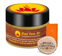 4oz Pâte à brûler en bois, gel de combustion du bois | avec raclette en silicone, créez de beaux œuvres d'art en quelques minutes, personnalisez