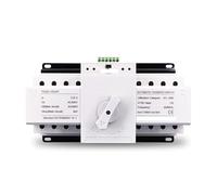 4P 125A 3 phase 4 wire 230V MCB type Dual Power Automatic transfer switch TOQ3-4P/125 PV city power Generator NWPNLXEA