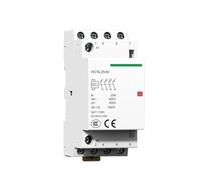 4P 16A 20A 25A 32A 40A 63A CT1 50/60HZ 35mm Din rail Modular AC Contactor Household Home ac contactor 4NO(25A4P)