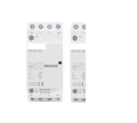4P 25A 220V/230V 50/60HZ Din rail Household AC Modular Contactor 4NO OR 2NO2NC OR 3NO1NC OR 4NC EKFBQBGW(4P 25A 4NO 220V)