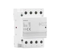 4P 40A 63A 4NO or 2NC2NO 220V/230V 50/60HZ Din Rail Household AC Modular Contactor 4NC 3NO1NC CZAOINCU(4P 40A 4NO 220V)
