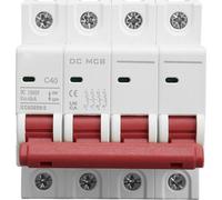 4P DC Circuit Breaker Arc Extinguishing Fast Decoupling Miniature Circuit Breaker for Solar PV System DZ47s 63Z DC 1000V