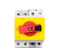 4P PV DC 1200V 32A Din Rail Solar Rotating Handle Isolator Rotary Switch Disconnector For Solar distribution box CZAOINCU
