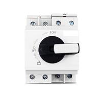 4P PV DC 1200V 32A Din Rail Solar Rotating Handle Isolator Rotary Switch Disconnector For Solar NWPNLXEA