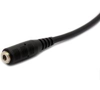 4P4C Telephone Cord RJ9 / RJ10 to 3.5mm Female Stereo Headset Telephone Cable for iPhone IP Phones Cisco 7931G 7940 7941 7942 Plantronics MX10 Vista Modular 30CM