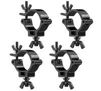 4Pack Crochet Lumière dj Clamps Truss Clamp Crochet de Fixation Alliage d'aluminium Dj Clamps 48-52mm Charge de 100 kg Convient pour Éclairage de Scène
