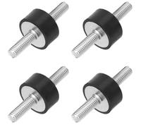 4Pack M6 Fixations en caoutchouc antivibrations Canette silentblocs Voiture Bateau Bobines (Taille : VV20*10 M6*18)