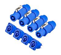 4Pack Powercon Connecteur et Adaptateur Neutrik Powercon Nac3mpb et Nac3fcb