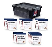 4Patriots Kit alimentaire de survie de 2 semaines : alimentation d'urgence conçue pour durer 25 ans, 84 portions