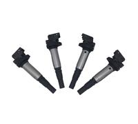 4PC 757164380 Compatible Pour Citroën C4 DS3 5 Compatible Pour Peugeot 3008 308 Compatible Pour RCZ 408 508 5008 Bobine d'allumage moteur
