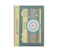 4PC-A6 Multi-Combination Rubber Sleeve Book Office Simple Diary-Cloudy to Sunny