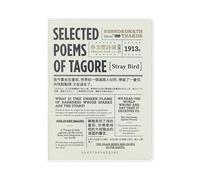 4PC-a7 Creative Étui transparent portable pour étudiant Bloc-notes de poche pensant à la terre